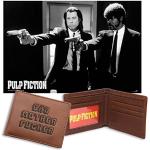 Pulp Fiction BMF Bundle Poster Guns (91,5 x 61 cm) & Geldbeutel (echtes Leder, original US Modell ohne Münzfach)