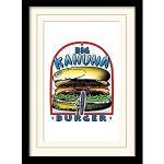 Pulp Fiction Big Kahuna Burger Kunstdrucke mit Burger-Motiv 21x30 