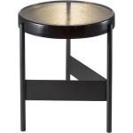 Schwarze Pulpo Alwa Runde Design Tische aus Glas Breite 0-50cm, Höhe 0-50cm, Tiefe 0-50cm 