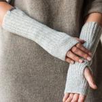 Fingerlose Handschuhe & Halbfinger-Handschuhe aus Wolle für Damen für den für den Winter 