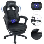 Reduzierte Schwarze Moderne Gaming Stühle & Gaming Chairs mit Armlehne 