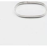 Silberne Nachhaltige Ovale Zweifingerringe aus Silber 