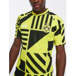 Gelbe Kurzärmelige Puma BVB T-Shirts für Herren Größe M 