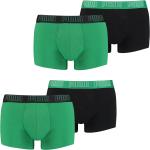 Grüne Casual Puma Basic Boxer-Briefs & Retropants aus Baumwolle für Herren Größe M 4-teilig für den für den Sommer 
