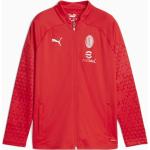 PUMA AC Milan Fußball-Trainingsjacke Teenager Für Kinder | Mit Aucun | Rot/Grau | Größe: 164 For All Time Red-Feather Gray