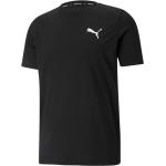Schwarze Puma Active T-Shirts aus Polyester für Herren Größe S 