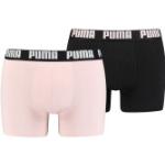 Pinke Puma Basic Boxer-Briefs & Retropants aus Baumwolle für Herren Größe S 2-teilig 