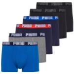 Schwarze Puma Basic Boxer-Briefs & Retropants aus Baumwolle für Herren Größe S 6-teilig 