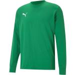 Grüne Puma T-Shirts mit Basketball-Motiv für Damen Größe L 