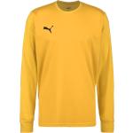 Reduzierte Gelbe Langärmelige Puma Katzen-Shirts mit Basketball-Motiv für Herren Größe S 