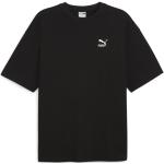Schwarze Oversize Puma T-Shirts für Herren Größe M 
