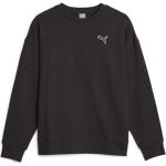 Schwarze Puma Essentials Damensweatshirts Übergrößen 