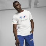 Reduzierte Weiße Kurzärmelige Puma BMW BMW Merchandise T-Shirts aus Jersey für Herren Größe L 