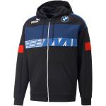 Reduzierte Schwarze Puma BMW BMW Merchandise Zip Hoodies & Sweatjacken aus Baumwolle für Herren Größe M 