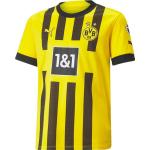 Gelbe Puma BVB Borussia Dortmund Trikots für Kinder zum Fußballspielen - Heim 2022/23 