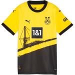 PUMA Borussia Dortmund 23/24 Heimtrikot Herren | Mit Aucun | Gelb/Schwarz | Größe: L Cyber Yellow-PUMA Black 770604_01_L