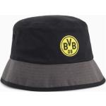 PUMA Borussia Dortmund Bucket Hat | Mit Aucun | Schwarz/Grau PUMA Black-Shadow Gray