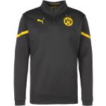 Graue BVB Herrensweatshirts mit Reißverschluss Größe XXL 