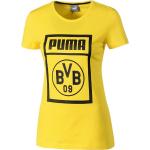 Reduzierte Gelbe Puma BVB T-Shirts für Damen Größe M 