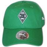 Schwarze Puma Team Borussia Mönchengladbach Snapback-Caps aus Baumwolle für Herren Einheitsgröße 