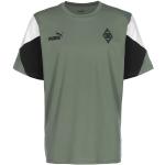 Reduzierte Grüne Puma Borussia Mönchengladbach T-Shirts für Herren Größe S 