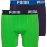 Marineblaue Puma Boxershorts für Kinder Größe 146 2-teilig 