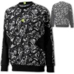 Reduzierte Schwarze Puma BVB Sweatshirts aus Baumwollmischung Größe M 