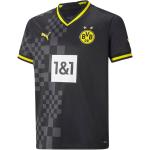 PUMA BVB Borussia Dortmund Auswärtstrikot 2022/23 mit Sponsor Kinder