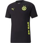 Reduzierte Schwarze Puma Casuals BVB T-Shirts für Herren Größe M 