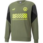 Reduzierte Grüne Puma BVB Herrensweatshirts Größe M für den für den Herbst 