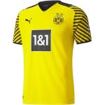PUMA BVB Borussia Dortmund Heimtrikot 2021/22 cyber yellow/puma black L
