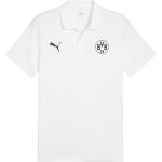 Weiße Puma Essentials BVB Poloshirts & Polohemden Größe S 