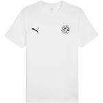 Weiße BVB T-Shirts aus Baumwolle 