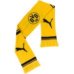 Gelbe Unifarbene Puma BVB Schals aus Acryl 