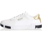 PUMA Cali Bold Metallic Damen Sneaker Puma White-Gold UK 5_Adults_FR 38