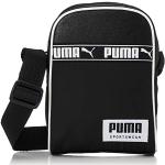 Reduzierte Schwarze Puma Campus Portable Umhängetaschen mit Reißverschluss mit Innentaschen für Damen 