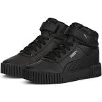 Reduzierte Schwarze Puma Carina High Top Sneaker & Sneaker Boots mit Klettverschluss für Kinder Größe 33 