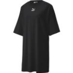 Schwarze Streetwear Puma Shirtkleider für Damen Größe 3 XL 
