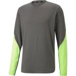 Puma CLOUDSPUN Running Shirt long sleeves (522410) green/grey