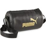 Reduzierte Schwarze Elegante Puma Umhängetaschen mit Reißverschluss aus PU mit Innentaschen für Damen 