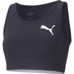 Marineblaue Puma Crop-Tops & Bauchfreie Tops aus Polyester Cropped für Damen Größe XL 