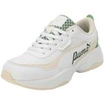 PUMA Damen Cilia Mode Blossom Sneakers 41White Sugared Almond Pure Green Beige
