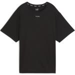 Schwarze Oversize Puma T-Shirts aus Jersey für Damen Größe S 