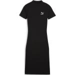 Schwarze Bestickte Mini Stehkragen Bandage-Kleider & Bodycon-Kleider enganliegend für Damen Größe M 