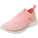 Reduzierte Pinke Puma Softride Slip-on Sneaker ohne Verschluss aus Textil für Damen Größe 40 