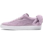 PUMA Damen Suede Bow Uprising WN's Sneaker, Winsome Orchid White, 40.5