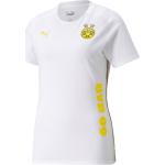 Reduzierte Puma Casuals BVB T-Shirts für Damen Größe M 