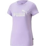 Violette Puma Nova T-Shirts aus Baumwolle für Damen Größe XS für den für den Sommer 