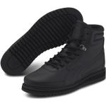 Reduzierte Schwarze Puma Desierto High Top Sneaker & Sneaker Boots aus Kunstleder für Damen Größe 40,5 für den für den Winter 
