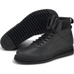 Reduzierte Schwarze Puma Desierto High Top Sneaker & Sneaker Boots mit Schnürsenkel aus Leder für Herren Größe 47 für den für den Winter 